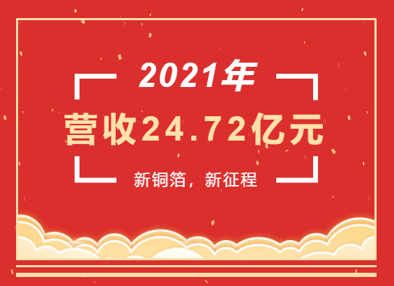 重磅喜讯 | MK体育
科技2021年度实现营业收入24.72亿元，同比增长93.49%